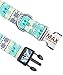 Taglory Heavy Duty Dog Collar Personalized, Quick Release Buckle Engraved with Name and Phone Number, Custom Girl & Boy Collars for Extra Small Dogs, 8-12 Inches Teal Bluethumb 3
