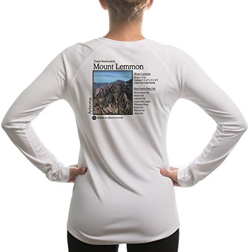 American Backcountry Women's Mount Lemmon UPF 50+ Long Sleeve T-shirt XX-Large White