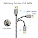 USB Cable Male to Male 1.5 ft, SNANSHI USB to USB Cable Nylon Braided Cable Aluminum Shell for Data Transfer Hard Drive Enclosures, Laptop Cooling Pad, Modems, Cameras and More