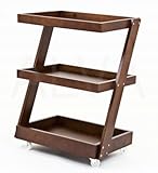 Solid Wood Z Cart (Brown)