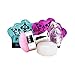 PUEEN Nail Art Soft Squishy Silicone Luxury Crystal Stamper and Scraper Set - Stamping Tools - Silver - BH000678
