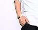Free Engraving Stainless Steel Medical Alert Bracelets for Women and Men With Elastic Wrist Strap,Lettering 6.7 Inch