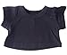 Black T-Shirt Outfit Teddy Bear Clothes Fits Most 14