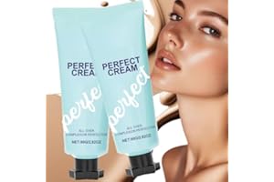 tarlyrano Supreme Cream with Brush, All-Over Complexion Perfector, 2/3/4pcs Full Coverage Concealer, Long-Lasting Cc Cream Foundation, Supreme Cream Body Perfector with Brush (2pcs)