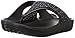 crocs Women's Sloane Embellished Flip Flop, Black/Multi, 9 M US