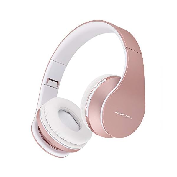 PowerLocus-Wireless-Bluetooth-Over-Ear-Stereo-Foldable-Headphones-Wired-Headsets-Noise-Cancelling-with-Built-in-Microphone-for-iPhone-Samsung-LG-iPad-Rose-Gold PowerLocus Wireless Bluetooth Over-Ear Stereo Foldable Headphones, Wired Headsets Noise Cancelling with Built-in…