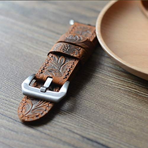 handmade Genuine Leather strap Apple Watch Band iwatch 42 mm Watch Strap iWatch Band Accessory iWatch Strap brown 24mm