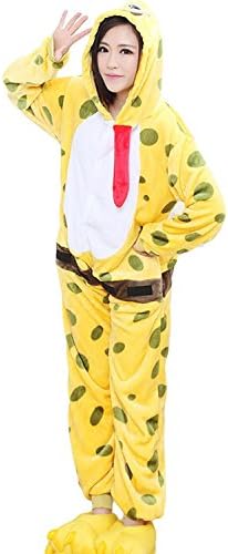 Engerla Homewear Spongebob Pajamas Halloween Cosplay Kigurumi Pokemon(S)