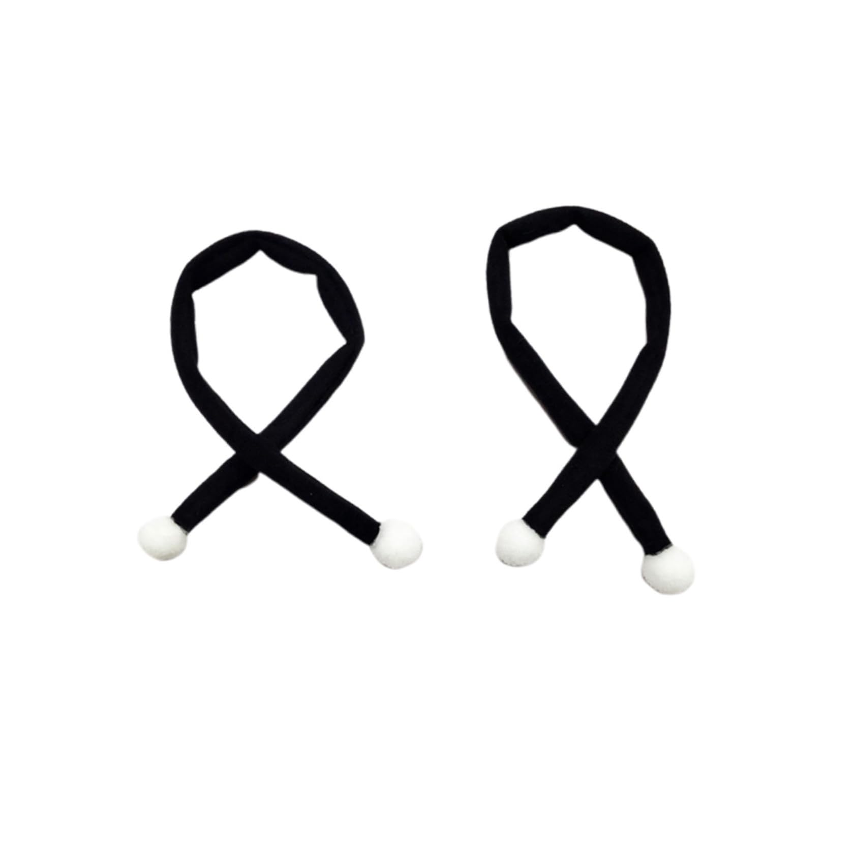 Milisten 10pcs Mini Witch Hats and Mini Scarf Handmade Wine Bottle Decor Wine Bottle Dress Up Halloween DIY Crafts (Witch Hat and Scarf) Witches Hat