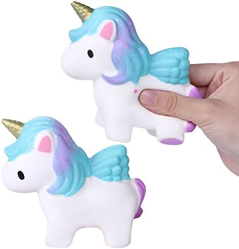 Holybo New Jumbo Squishies Toys Slowly Rising Decompression Kawaii Squeeze Toy Stress Relief - Starry Poop Emoji - Nice Gift For Kids &amp; Adults (TM-111)