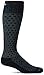 Sockwell Men's Shadow Box Moderate Graduated Compression Socks, Black - L/XL