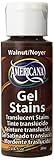 DecoArt Americana Gel Stains Paint, 2-Ounce, Walnut