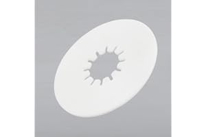 RV 5th Wheel Lube Plate 10 Inch 12 Inch, HDPE High-Density Polyethylene Smooth Turning Grinding Plate for Camper Hitch, No Mo