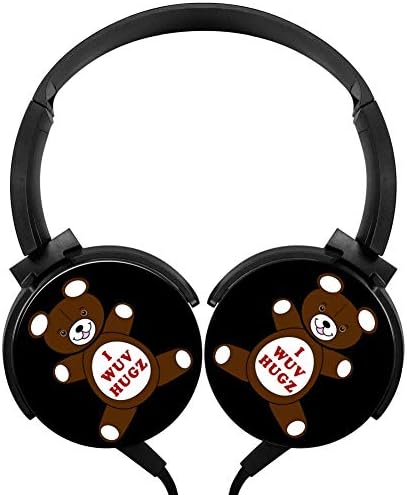 DMgui Bear Heavy Bass Stereo Headset Multifunction Headphone with Microphone Handy Wired headsets