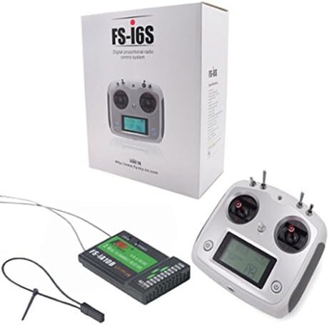 Fly sky 2.4G FS-i6S Remote Control 10 Channel AFHDS Transmitter FS-IA10B Receiver for RC Quadcopter(With Holder)