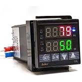 WiFi PID Temperature Controller, W/ 30 RAMP SOAK Steps, SSR Output, W/ Dual Alarm, 1/16 DIN Size, AW-SYL-2352P