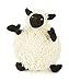 goDog Fuzzy Wuzzy Sheep with Chew Guard Tough Plush Dog Toy