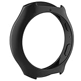 Lisin Smart Watch Accessories For Samsung Galaxy Gear S2 SM-R720 SM-R730, Silicon Slim Smart Watch Case Cover (Black)