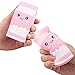 WATINC 2pcs Jumbo Food Squeeze, Slow Rising Cat Cup and Milk Squeeze Toys for Lovely Kids Party Favors, Birthday Gifts, Kawaii Cream Scented Stress Relief Kids Toys