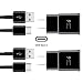 2 Pack Adaptive Fast Charger 5 ft Type C (Wall Charger+Type C USB Cable) Compatible with Samsung Galaxy S8 / S8+ / S9 / S9+ / S10e / S10 / S10+ / Note8 / Note 9 / LG G8 (Black)