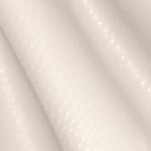 Faux Leather Ostrich Chalk Fabric By The Yard by Marcovaldo