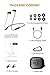 SoundPEATS Bluetooth Headphones Wireless Earbuds 4.1 Magnetic Bluetooth Earphones Lightweight Earbuds with Mic for in-Ear Earphones Sports(8 Hours Play Time, Noise Cancelling, Sweatproof)