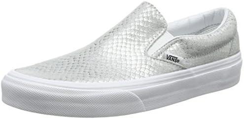 vans metallic snake slip on