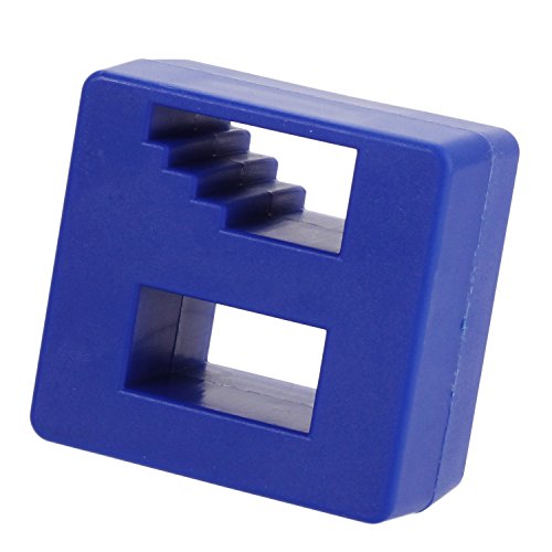 Merssavo Blue Demagnetizer Magnetizer Tool for Screwdrivers Screws Drills
