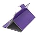 7 inch Tablet Protective Case, Stand Holder,Portable Foldable and Solid Stand Case Compatible with All Universal 7 inch 16:9 Tablets PC(Purple)