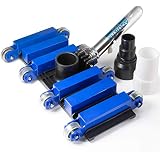 Aquatix Pro Pool Vacuum Head with Wheels & Hose Adapter, 14