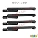 bbq factory Replacement Cast-Iron Grill Pipe Burner JBX601 (4-pack) Select Gas Grill Models By Lowe's (Jenn-Air), Charbroil, The Source, Jenn Air, and Others