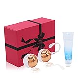 Kegel Exercise Weights – Adorime Metal Ben Wa Kegel Balls Weighted Exercise Training Kit- Doctor Recommended for Women Bladder Control Device & Pelvic Floor Exercise and Post-Pregnancy Recover