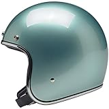 Biltwell Bonanza Helmet - Metallic Sea Foam - Small