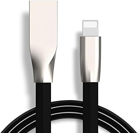 iPhone USB Cable, Ourkens 3ft Premium Sync Data and Charging for iPhone 6S / 6 Plus, iPhone 7, iPhone 7 Plus, iPhone SE, iPhone 5S 5C 5, iPad, iPod and Most IOS 7 8 9 (Black)