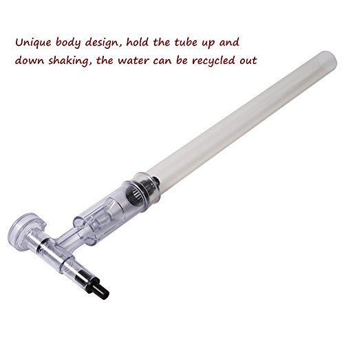 Aquarium Suction Filter, New Useful Aquarium Fish Tank Cleaning Sand Washing Filter Water Suction Pipe