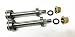 Set of 2, Shaft Kits for 137646, 137645 Used on 130794 Spindles. Compatible with Husqvarna Craftsman Poulan. Includes Shaft, Top & Bottom Bearing, Pulley Locknut, and The Very Important Spacer