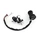 QAZAKY Ignition Key Switch Compatible with Yamaha YFM50 YFM80 YFA125 YFB250 YFM250 YFM350 YFM400 YFM600 YFZ350 Badger Breeze Banshee Big Bear Warrior Wolverine Kodiak Raptor Grizzly Timberwolf Moto-4