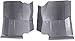 Classic 2 Current Fabrication 1976-96 Jeep CJ-7, CJ-8 & YJ Wrangler Front Floor Pans (Pair)