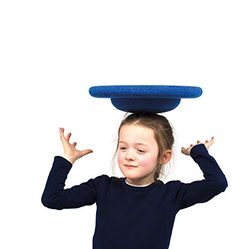 Joboo-Kreiselstein-blau-Kreisel-Balance-Koordination-Gleichgewicht-bis-180kg