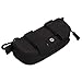 Huntvp Eyeglasses Hard Case Tactical Molle Zipper Sunglasses Carrying Case 1000D Nylon with Clip (Black)