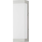 Maxim Lighting 55522WTAL Tunnel - 9W 2 LED Outdoor Wall Mount-15 Inch Tall and 5 Inch Wide, Finish Color: Brushed Aluminum
