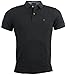 Tommy Hilfiger Mens Custom Fit Solid Color Polo Shirt - M - Dark Gray