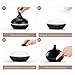 VicTsing 300ml Aromatherapy Essential Oil Diffuser, Portable Imitation Ultrasonic Diffusers with 7 Color LED lights for Home Office Baby(Black)