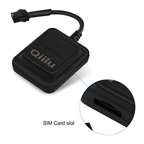 image for Qiilu Portable Real Time GPS GSM Tracker Car Truck Motorcycle Phone SM