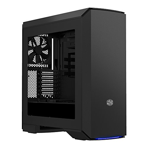 MasterCase Pro 6 ATX Mid-tower Computer Case with Blue LEDs and Seamless Air Ventilation Design