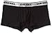 Diesel Men's Dirck Essential Cotton Stretch Trunk, Black, Medium