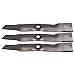 John Deere Original Equipment 3 Mower Blades #M145476(3) primary