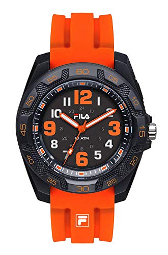 Fila Reloj Analógico para Unisex Adultos de Cuarzo con Correa en Silicona FILA38-091-005