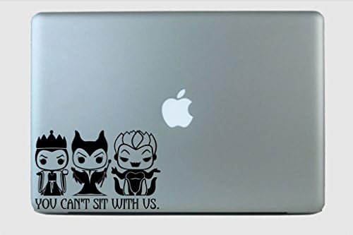 Funko Pop Disney Villian You Can't Sit With Us Vinyl Decal Sticker Purple