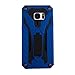 Galaxy S7 Edge Case,Funfe Heavy Duty Built-in Kickstand Protective Cases for Samsung Galaxy S7 Edge Dual Layers Armor Shock Absorption Impact Resistant Rugged Stand Back Cover (Blue)